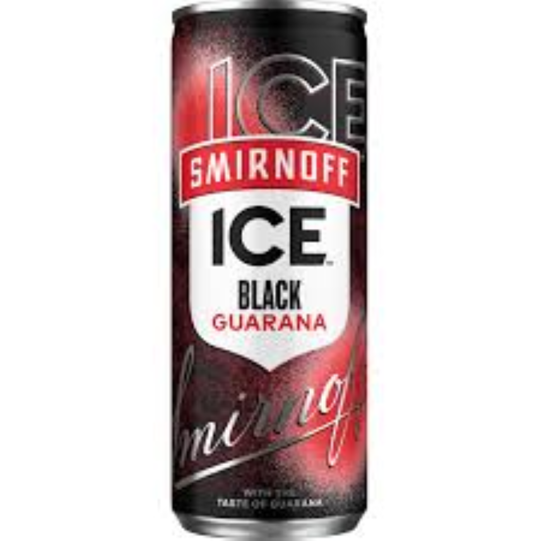 SMIRNOFF ICE BLK GUARANA 330ML